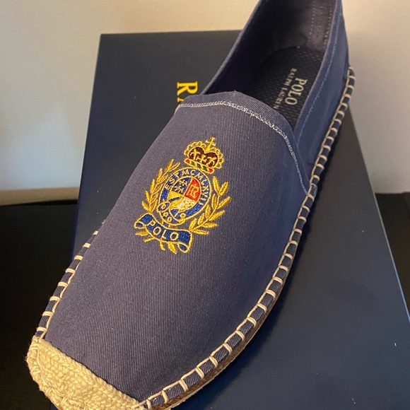 Polo Ralph Lauren Other - Men’s Polo Ralph Lauren Barron Crest Slippers